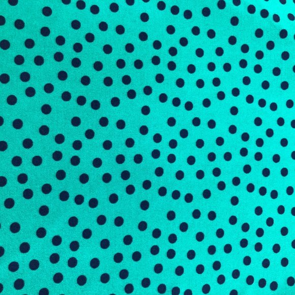 Leota Teal and Black Mini Dress - Picture 9 of 12